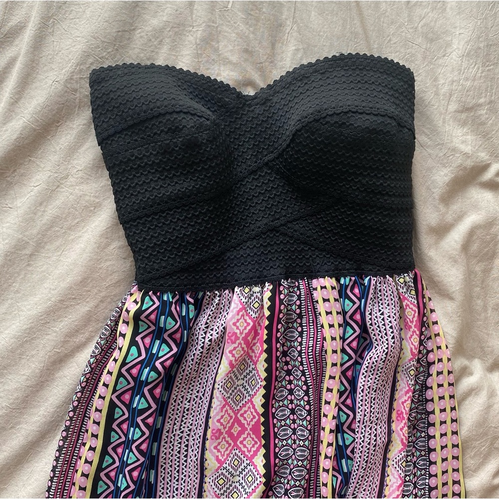 Bandage Flowy Side Slit Dress Size Small